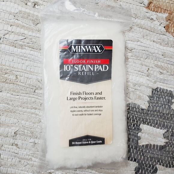 NWT Minwax 10" Stain Pad Refill - Picture 1 of 7